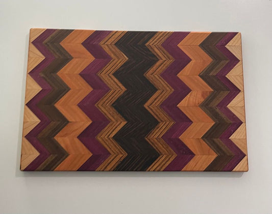 The Chevron Cutting Board