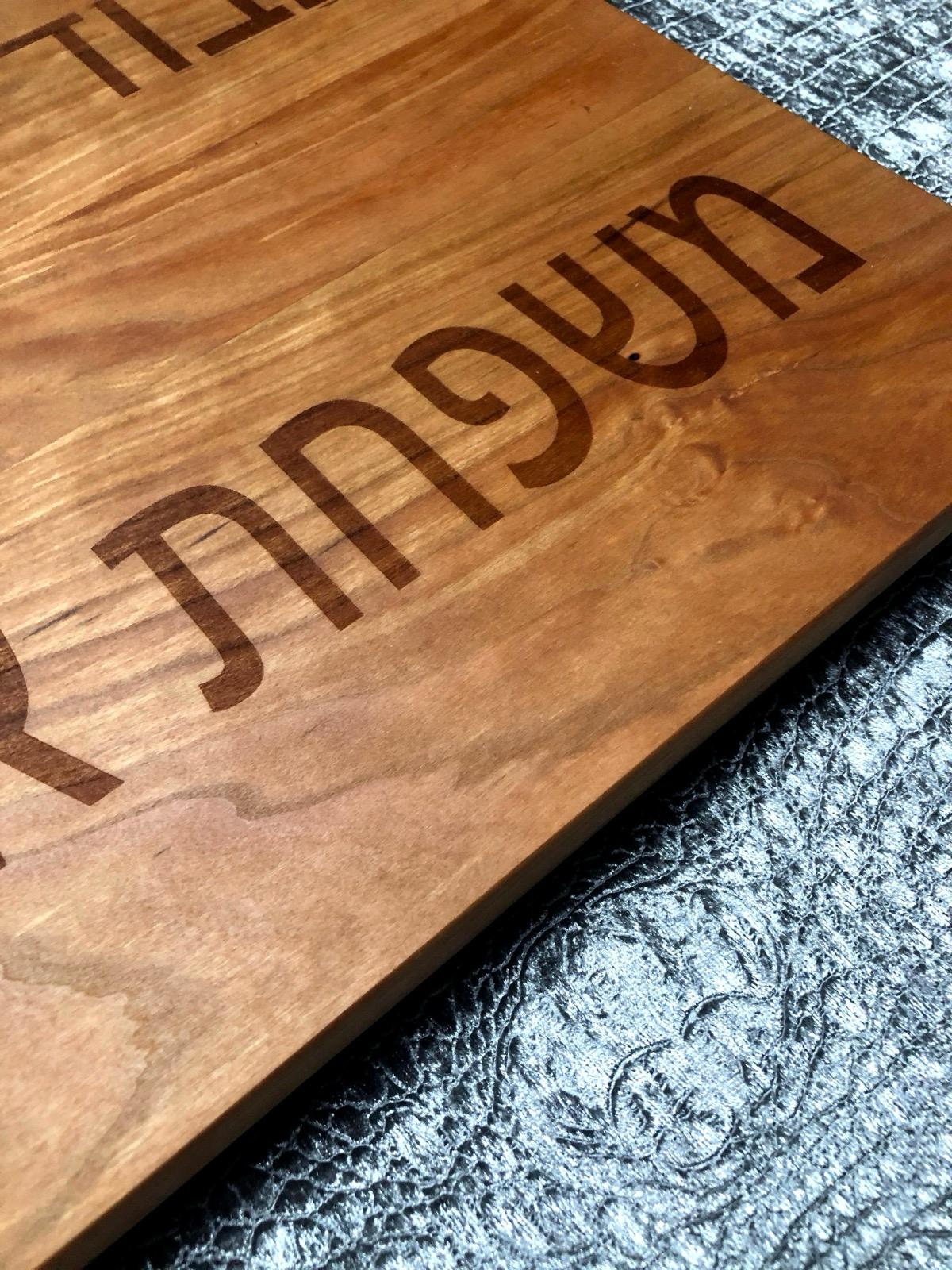 The "Cherry" Cutting Board