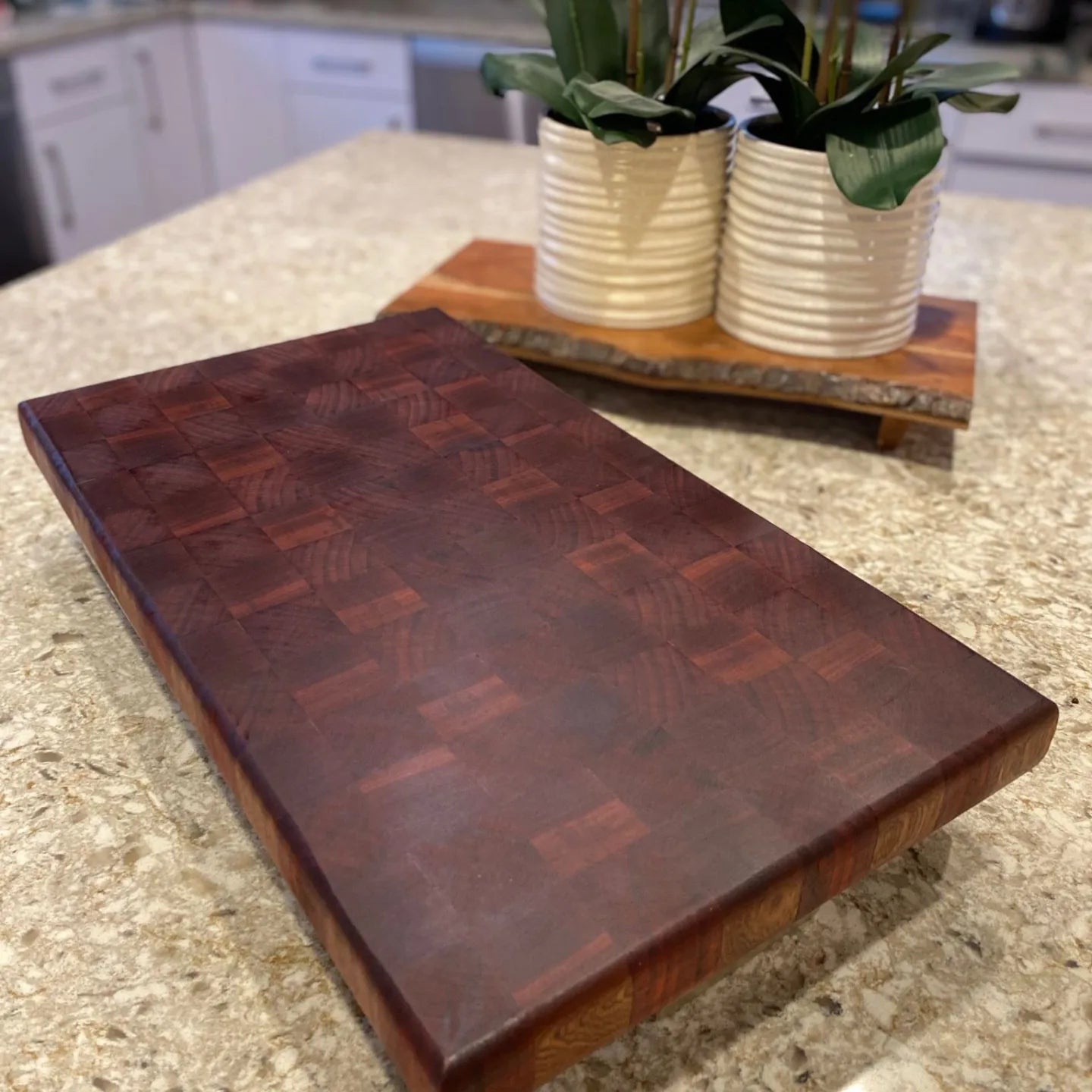 The "Checkered" END GRAIN Cutting Board