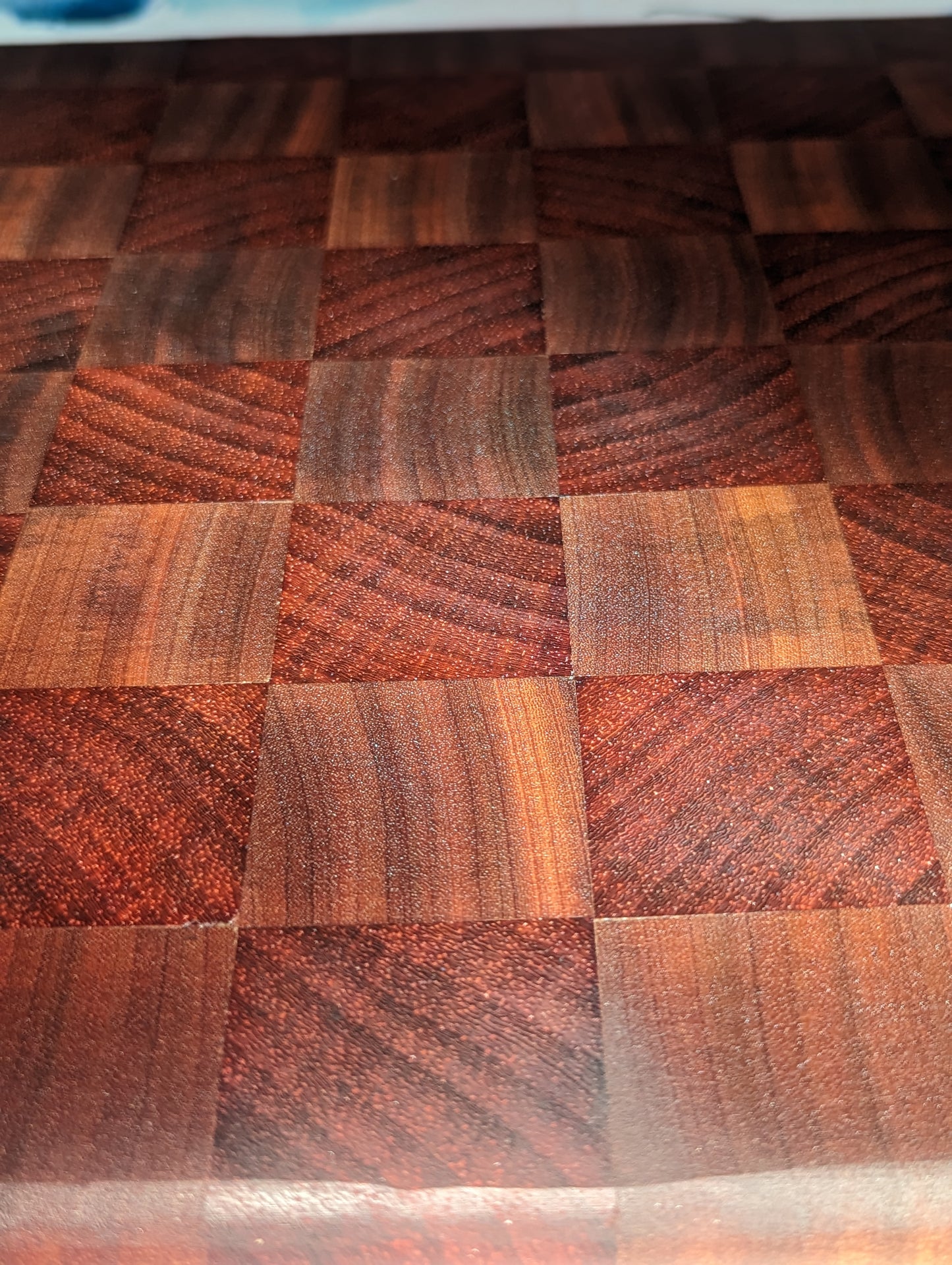 The "Checkered" END GRAIN Cutting Board