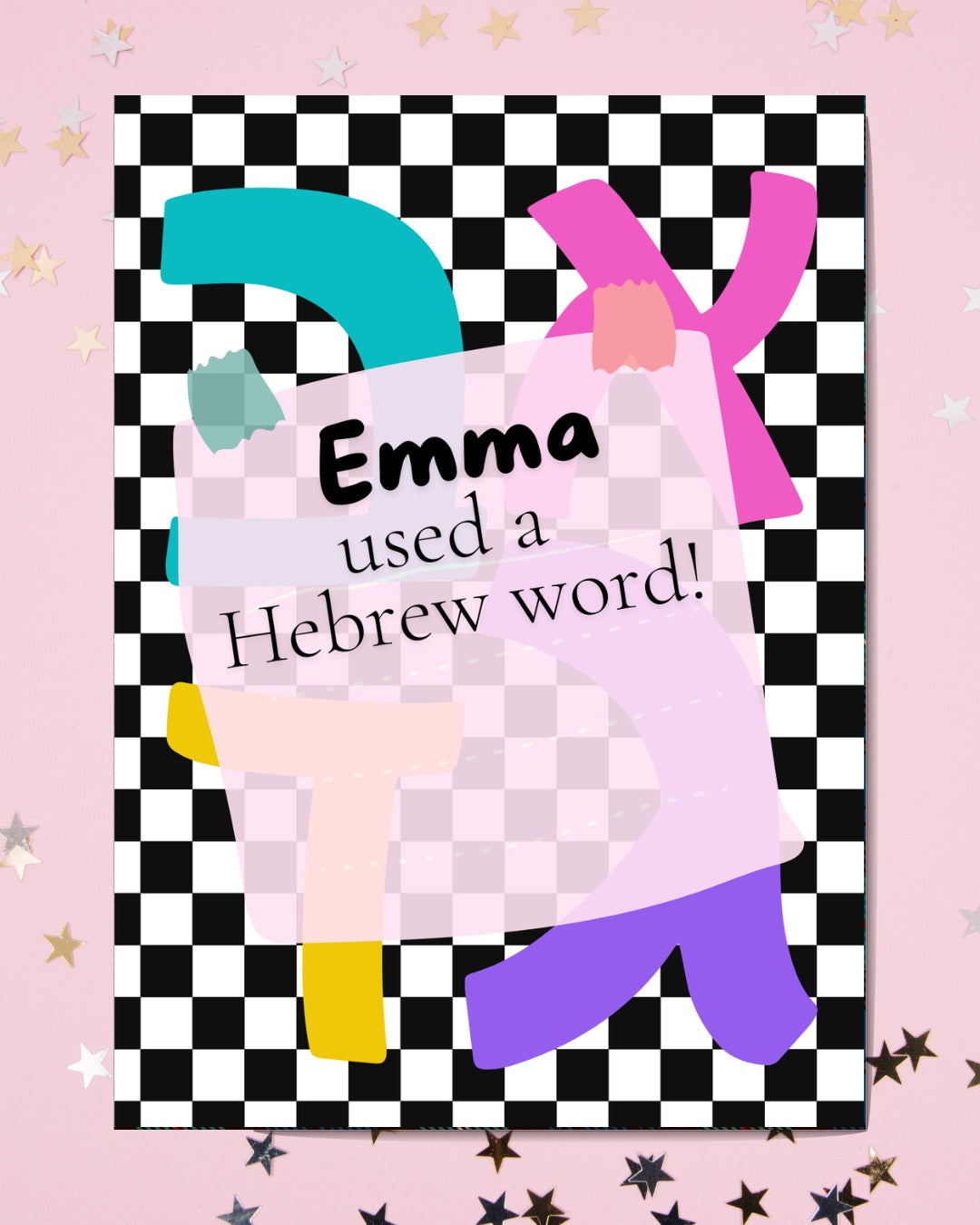 Teacher / Morah Gift Notepad | Customize Name | 5x7 Notepad Price: